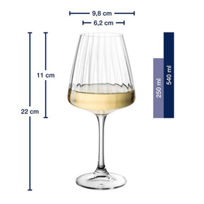 Weißweinglas PAOLO 540 ml 4er-Set