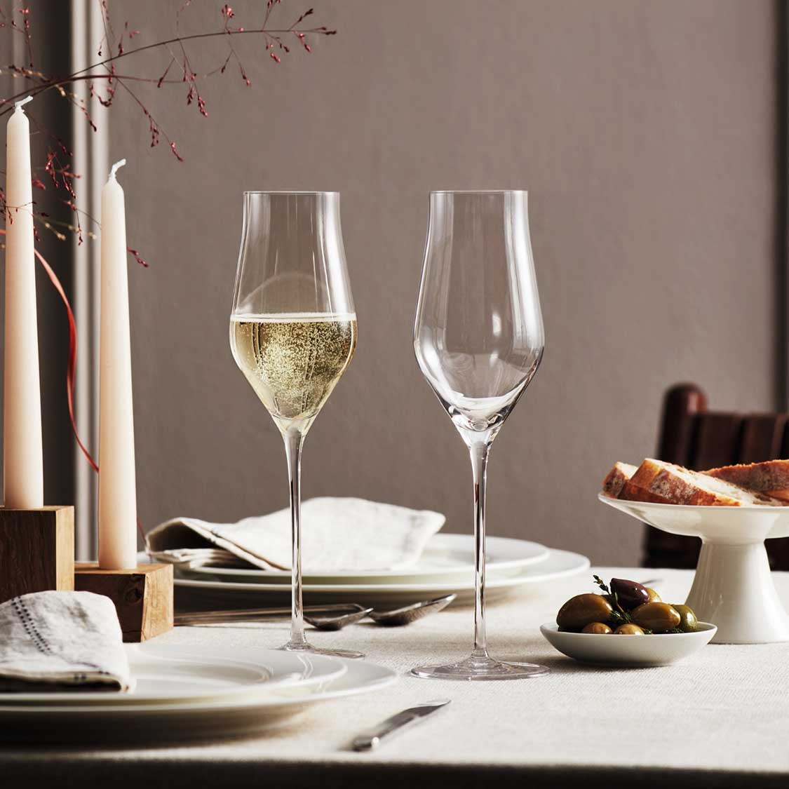 Champagnerglas BRUNELLI 340 ml 6er-Set – LEONARDO
