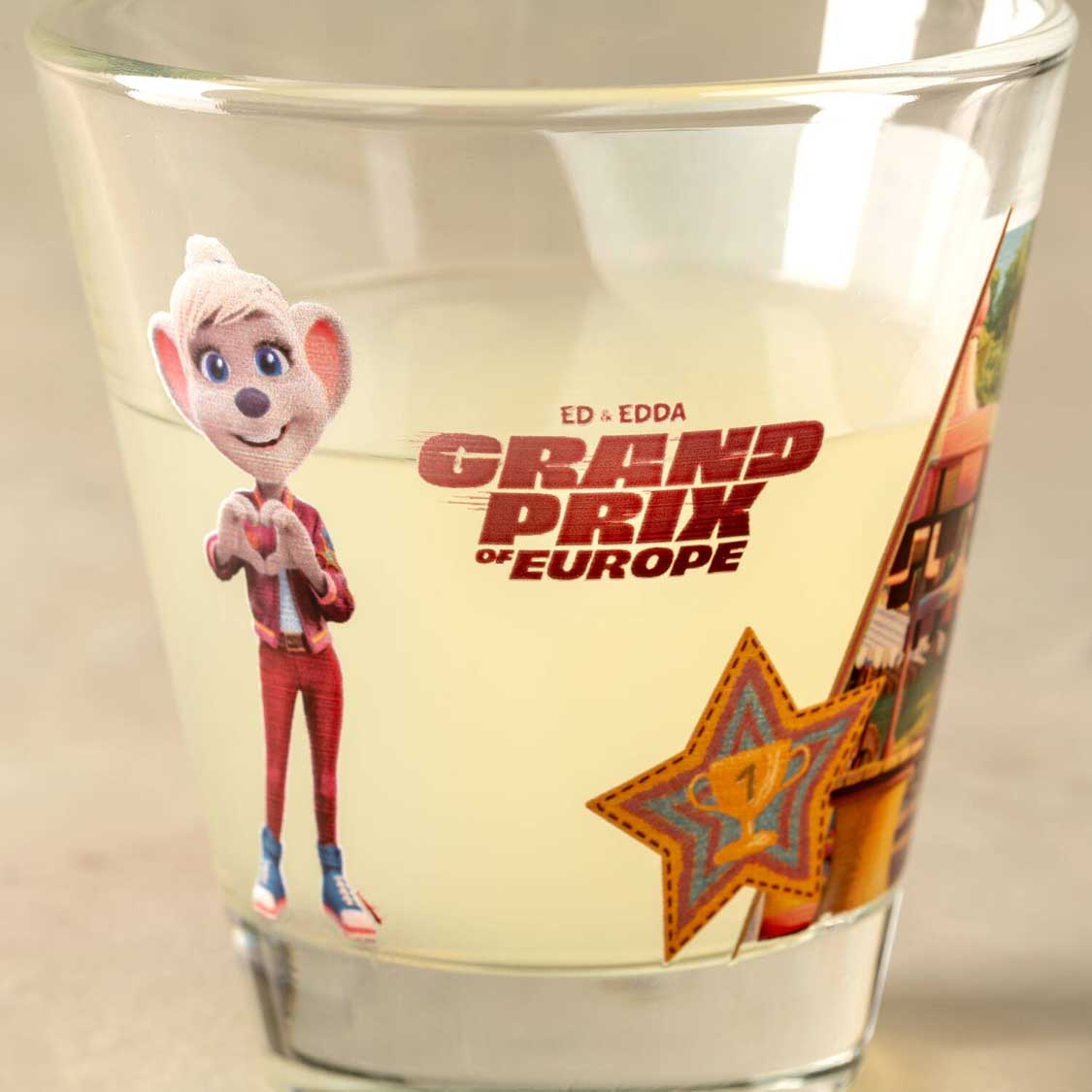 Trinkglas Europa-Park Edda Grand prix 215 ml