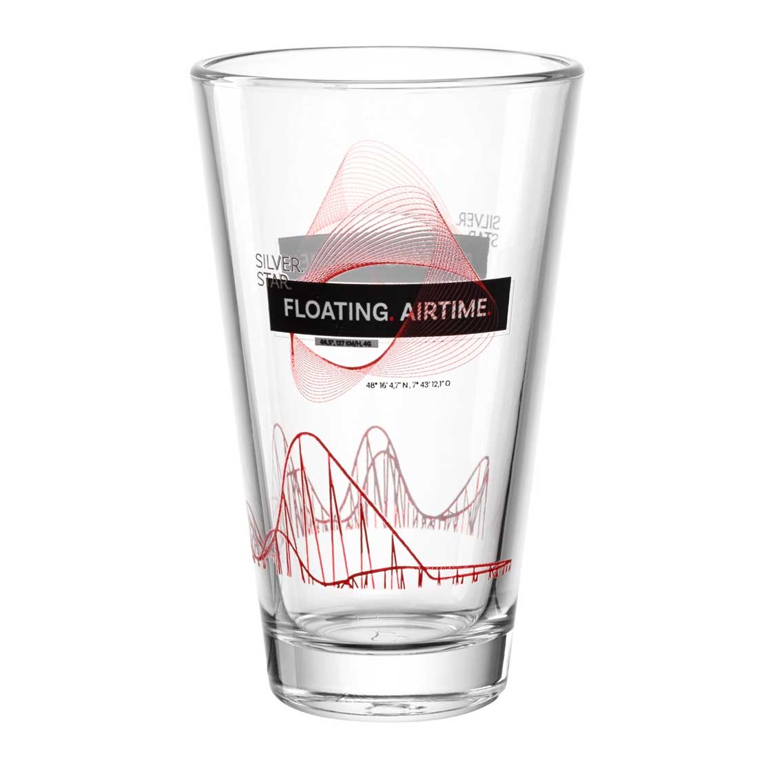 Trinkglas Europa-Park Rust Silver Star 300 ml