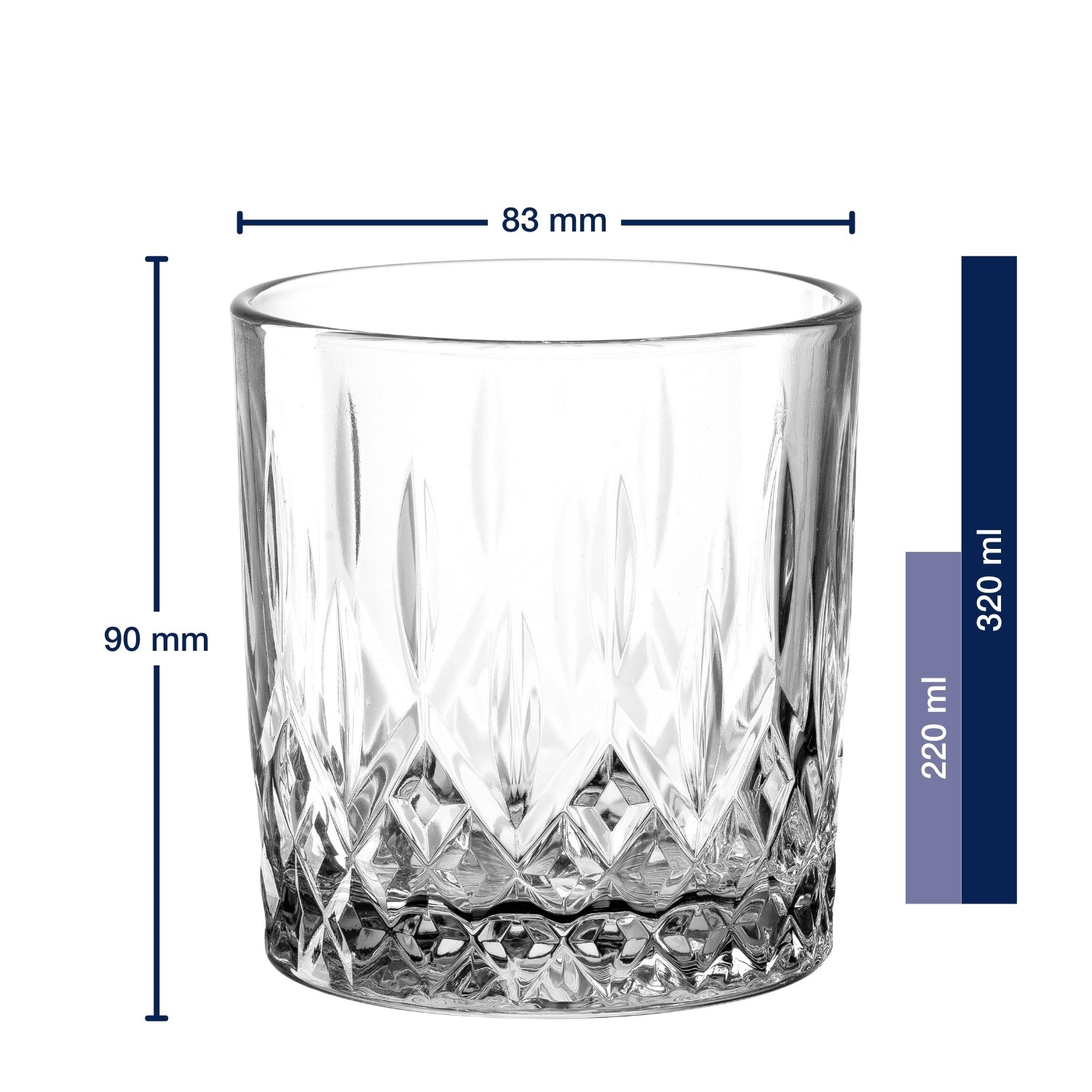 Trinkglas LIMITED EDITION 6er-Set 320 ml