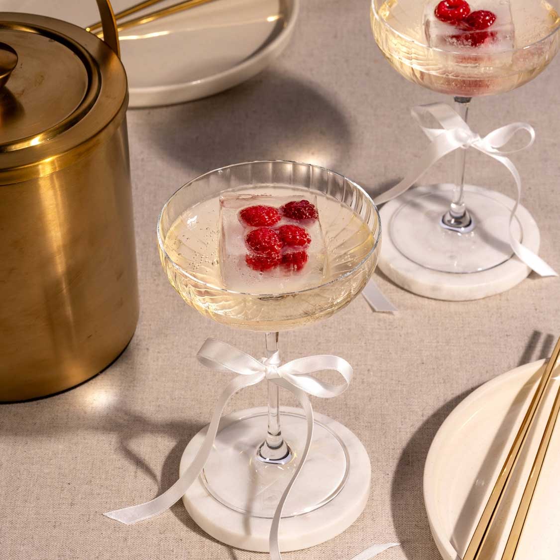 KooK Lot de 8 flûtes à champagne en verre sans pied pour rose, prosecco KooK Lot de 8 flûtes à champagne en verre sans pied pour rose, prosecco