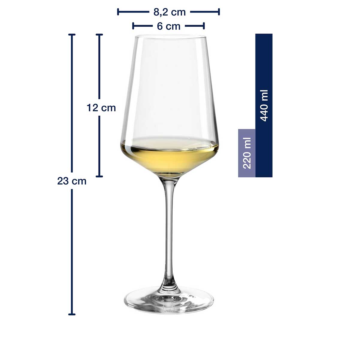 Rieslingglas PUCCINI 400 ml 6er-Set