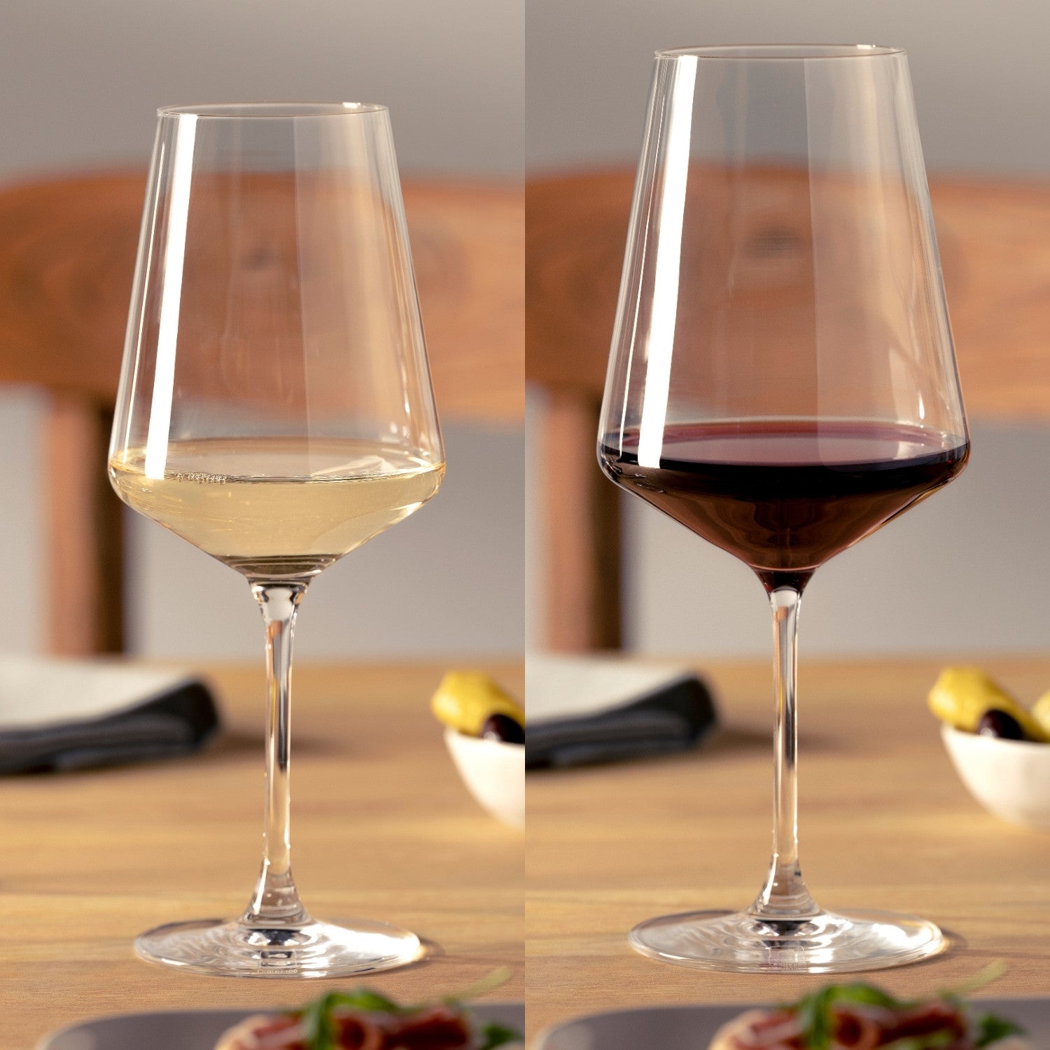 PUCCINI Bundle Rotweinglas 750 ml & Weißweinglas 560 ml 12er-Set