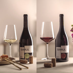 PUCCINI Bundle Rotweinglas 750 ml & Weißweinglas 560 ml 12er-Set