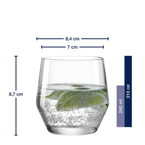 Trinkglas PUCCINI 310 ml 6er-Set