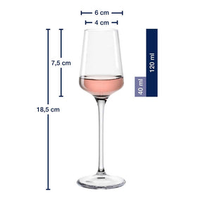 Grappaglas PUCCINI 120 ml 6er-Set