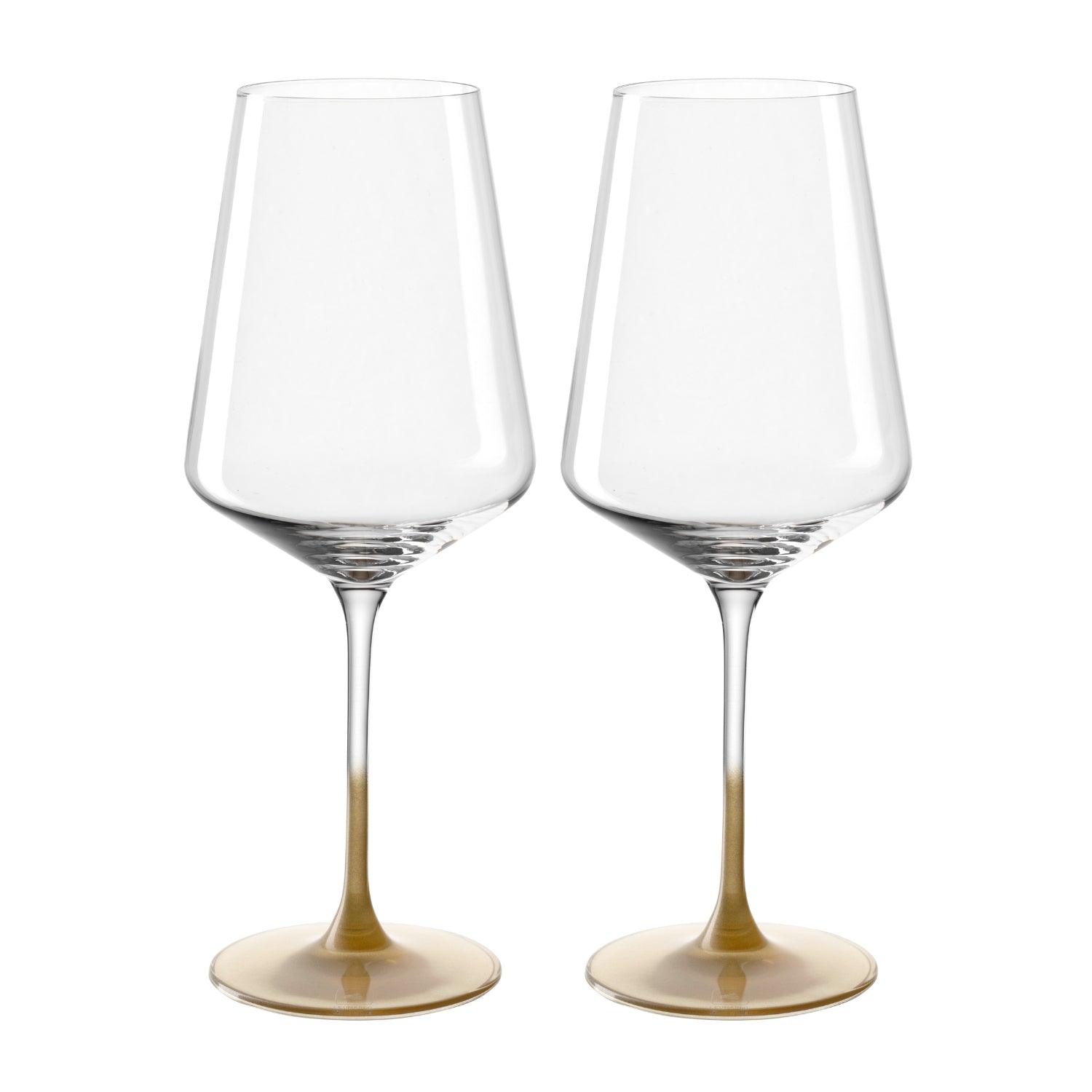 Weinglas PUCCINI 560 ml gold 2er-Set