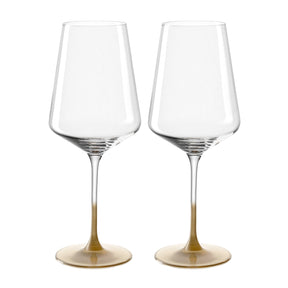 Weinglas PUCCINI 560 ml gold 2er-Set