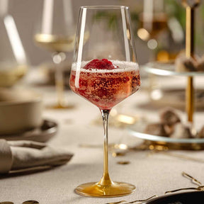 Weinglas PUCCINI 560 ml gold 2er-Set