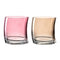 Trinkglas SWING 355ml rot/champagner 2er-Set
