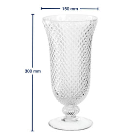 Vase POESIA 30 cm auf Fuß