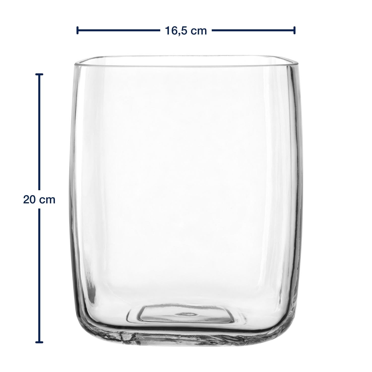 Massangaben zu Vase/Windlicht PIETRA 20 cm