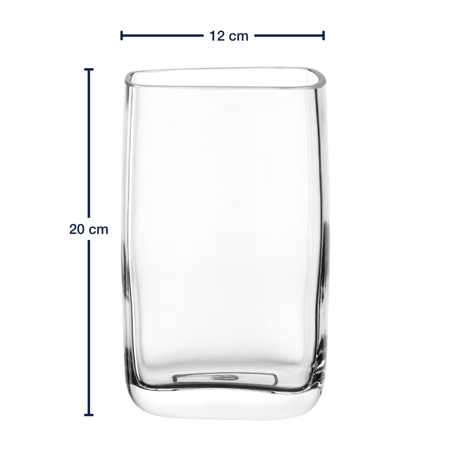 Massangaben zu Vase PIETRA 20 cm schmal