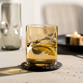 Trinkglas VESUVIO 300 ml amber 4er-Set