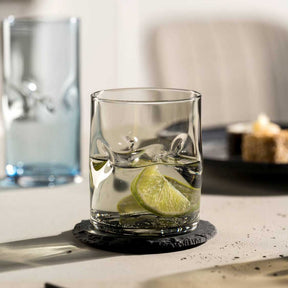 Trinkglas VESUVIO 300 ml grau 4er-Set