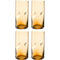 Trinkglas VESUVIO 330 ml amber 4er Set