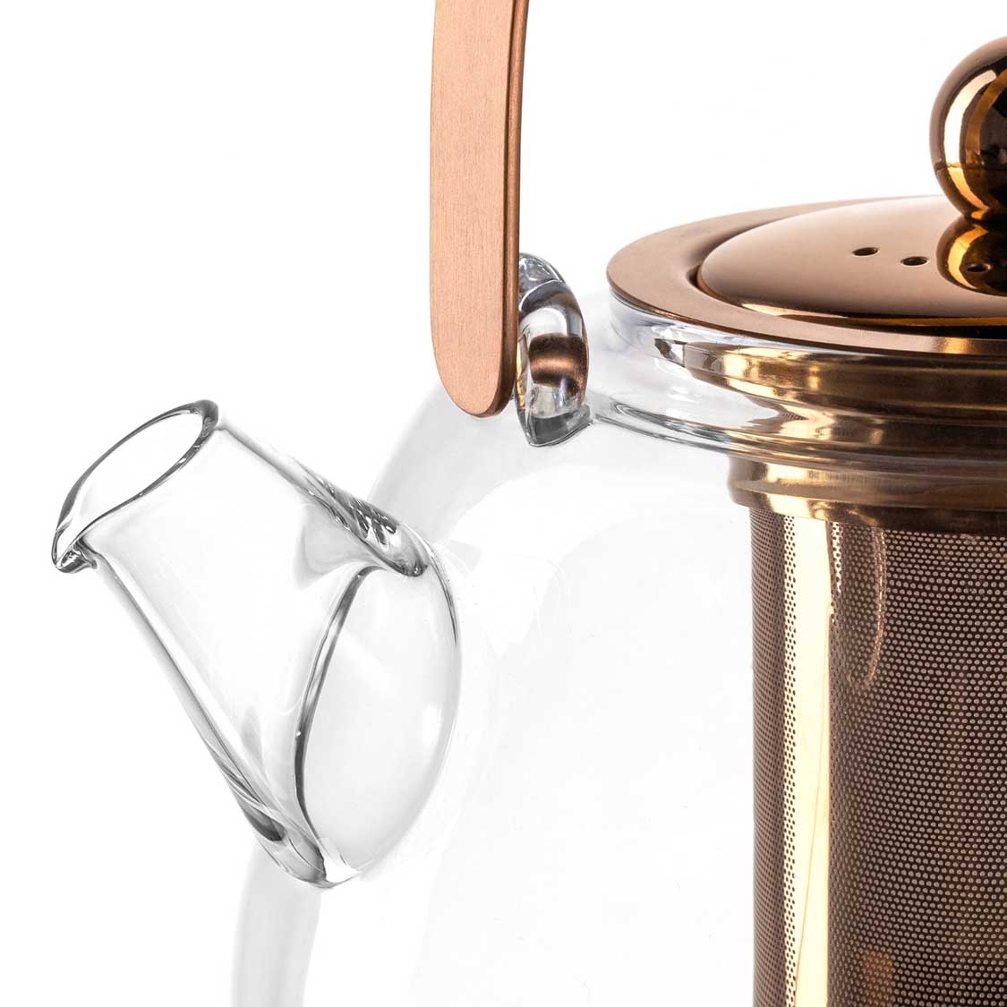 Teekanne mit Metallhenkel TÈ PER TE 1,2 l