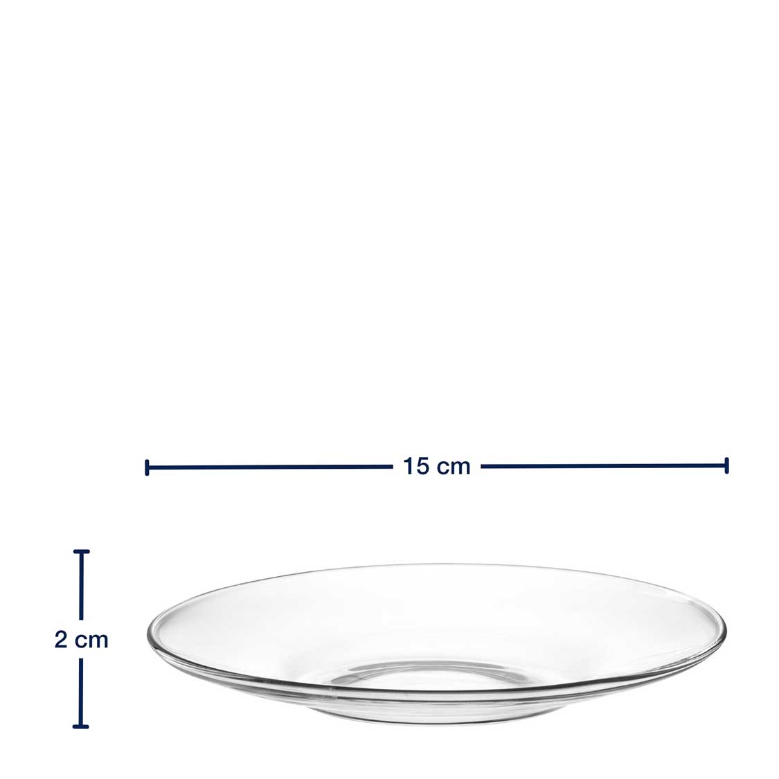 Untertasse TÈ PER TE 15 cm 6er-Set