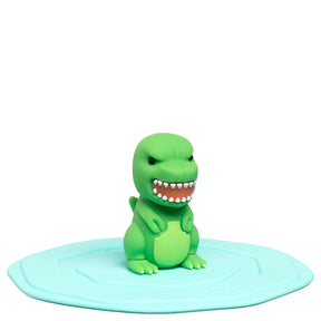 Deckel türkis BAMBINI AVVENTURA Dinosaurier