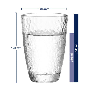 Trinkglas MATERA 340 ml 4er-Set