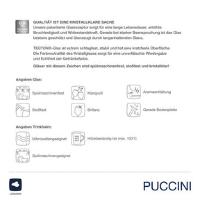 Weißweinglas Geschenkset PUCCINI 5-teilig 560 ml