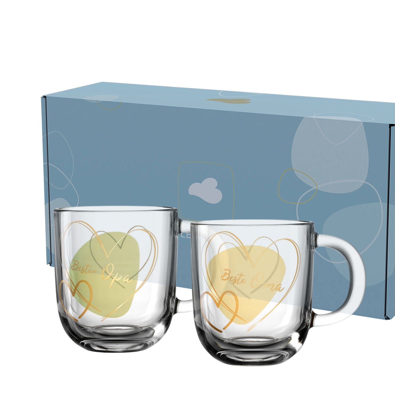Tasse EMOZIONE 400 ml 2er-Set Oma & Opa