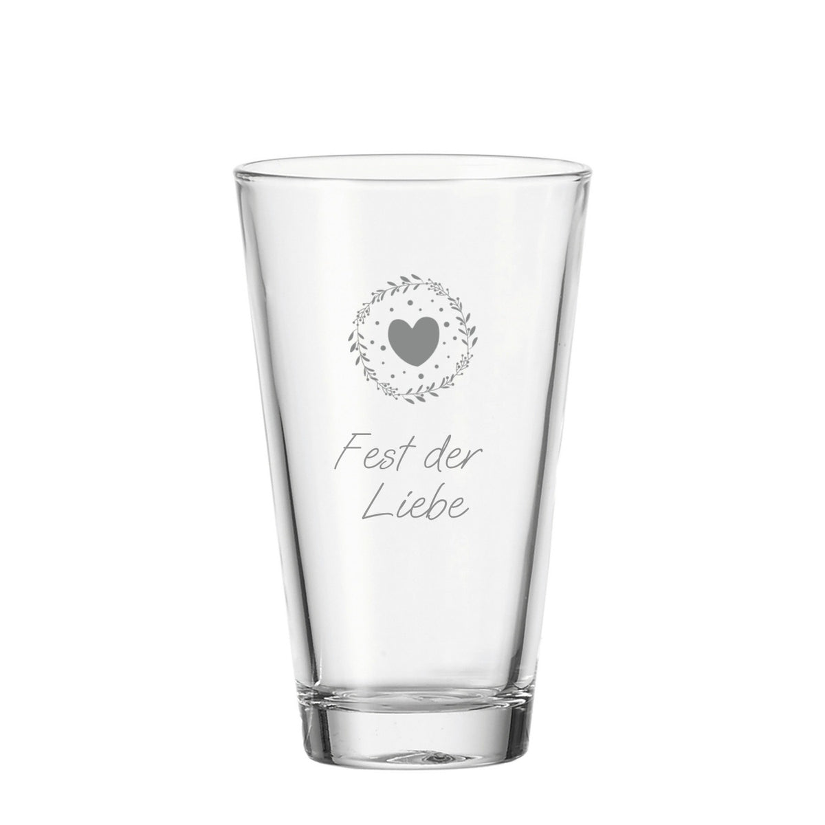 Trinkglas CIAO 300 ml mit persönlicher Gravur