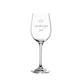 Weißweinglas CIAO+ 300 ml mit persönlicher Gravur