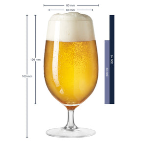 Bierglas CIAO+ 400 ml mit persönlicher Gravur