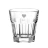 Trinkglas ROCK 265 ml mit persönlicher Gravur