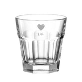 Trinkglas ROCK 265 ml mit persönlicher Gravur