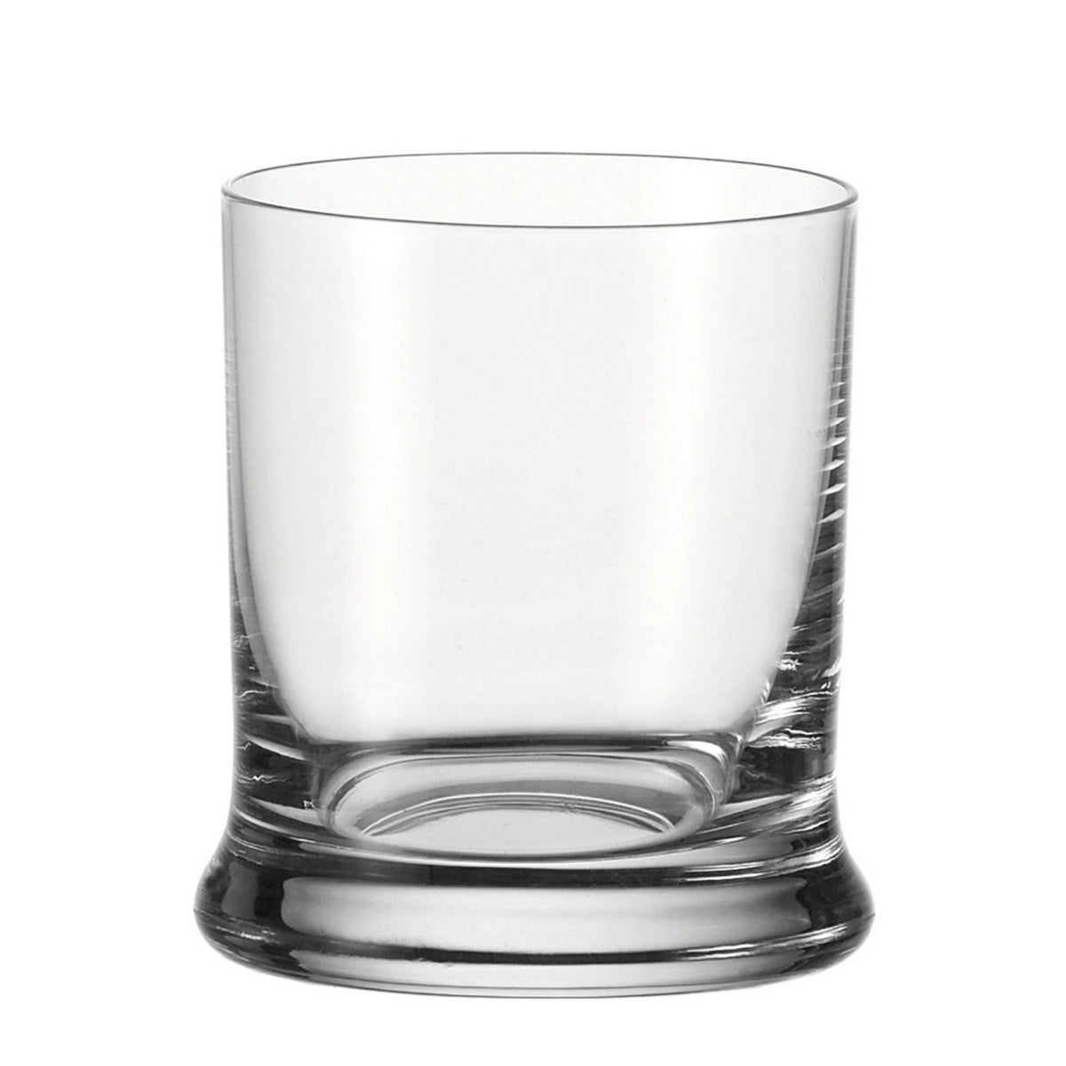 Leeres Trinkglas K18 350 ml aus klarem Glas, Frontansicht