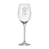 Weißweinglas CHEERS 400 ml mit persönlicher Gravur