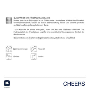 Weißweinglas CHEERS 400 ml mit persönlicher Gravur