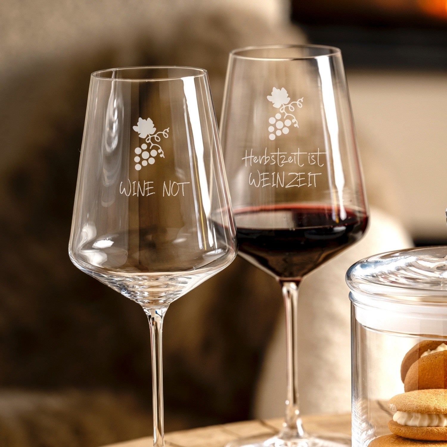 Rotweinglas PUCCINI 750 ml mit persönlicher Gravur – LEONARDO