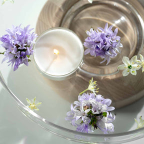 Schale LEGNO 27 cm auf Holzsockel