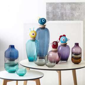 Vase PAPAGENO 45 cm türkis Peppe