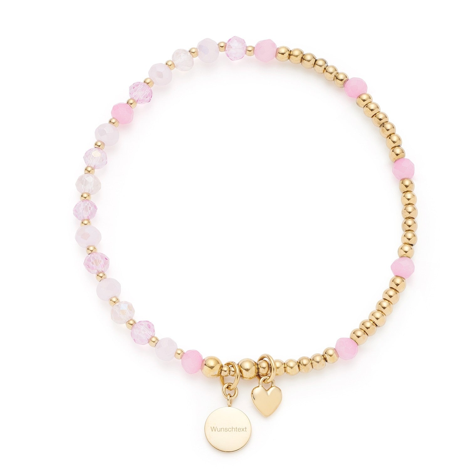 Armband gold BONELLA You & Me CIAO mit persönlicher Gravur