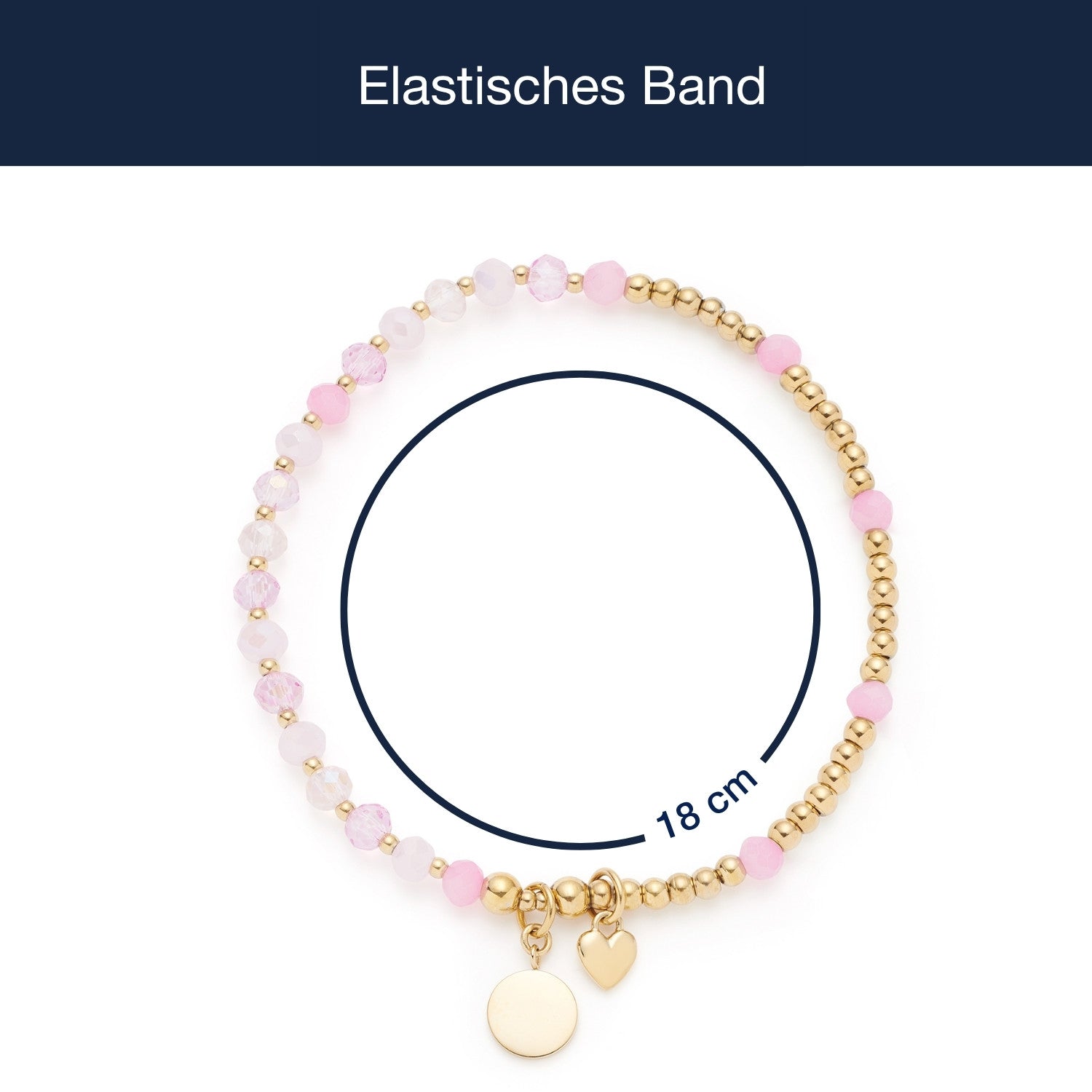 Armband gold BONELLA You & Me CIAO mit persönlicher Gravur