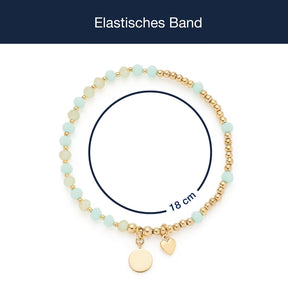 Armband gold EVELYN You & Me mit persönlicher Gravur