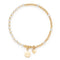 Armband gold MONIA You & Me mit persönlicher Gravur