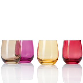 Trinkglas SORA 6er-Set 360 ml braun
