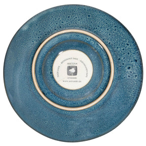Keramikuntertasse MATERA 15 cm blau