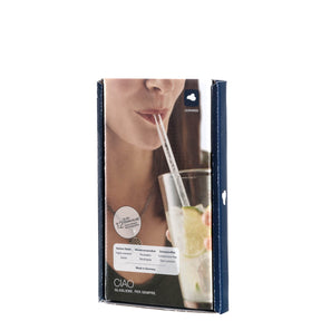 Glastrinkhalme 12er-Set 20cm CIAO