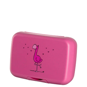 Brotdose BAMBINI pink Flamingo