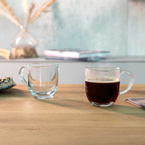 6 Tassen mit Untertassen NAPOLI 280 ml