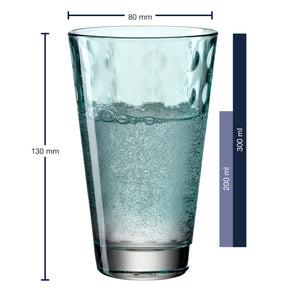 Trinkglas OPTIC 6er-Set 300 ml mint