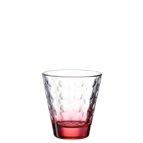 Trinkglas OPTIC 6er-Set 215 ml rot