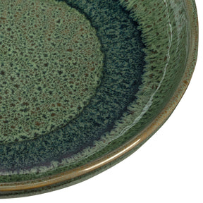 Tellerset MATERA 12-teilig grün Keramik